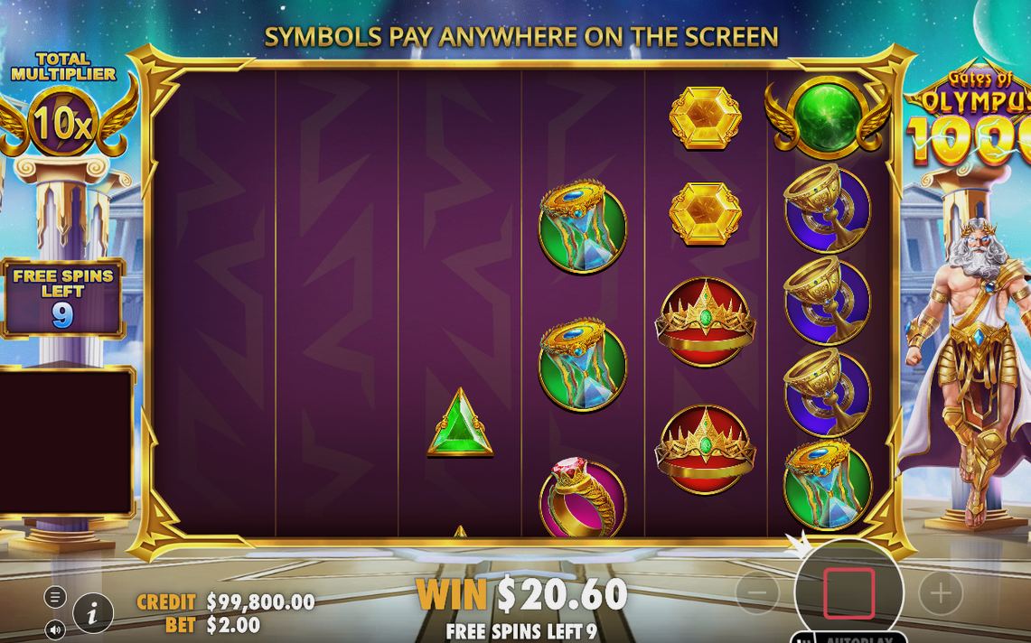 Freispiele mit TOTAL MULTIPLIER und Spezialwalzen
